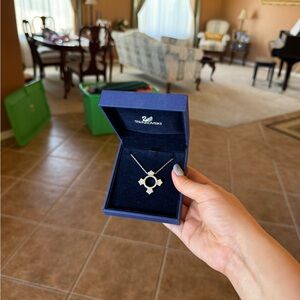 Swarovski Necklace Dune Pave Pendant New 909950